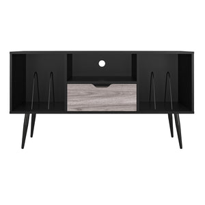 Ameriwood Home Grafton TV Stand for TVs up to 55" - Black Oak