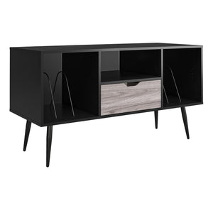 Ameriwood Home Grafton TV Stand for TVs up to 55" - Black Oak