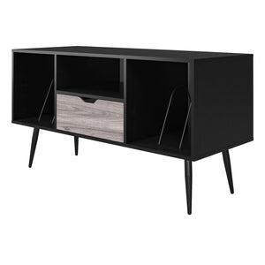 Ameriwood Home Grafton TV Stand for TVs up to 55" - Black Oak