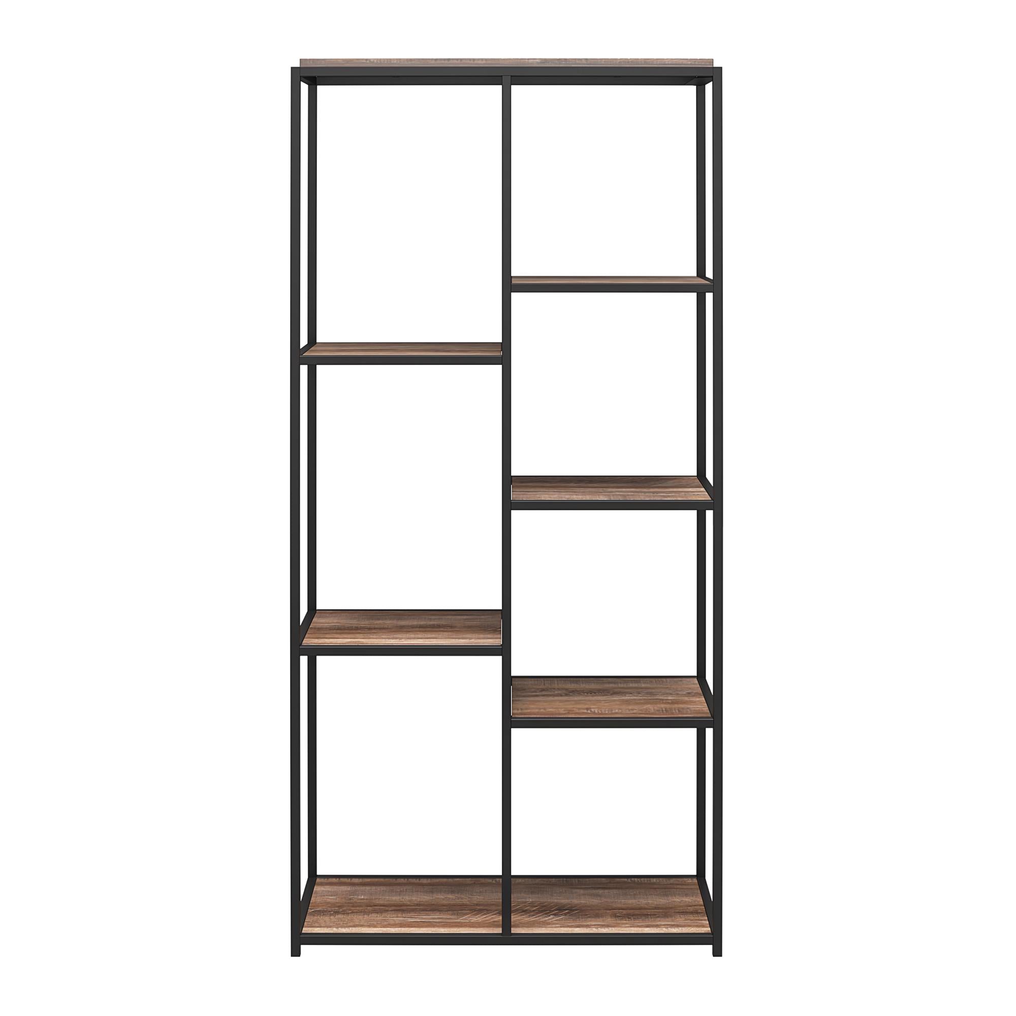 Ameriwood Home Fayette 5-Shelf Bookcase - Weathered Oak