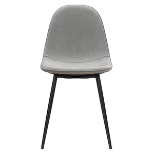 RealRooms Brandon Dining Chair, Set of 4 - Gray