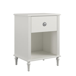 Rowan Valley Arden 1 Drawer White Kids' Nightstand - White