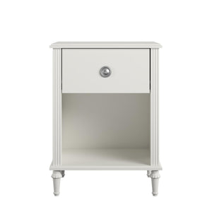 Rowan Valley Arden 1 Drawer White Kids' Nightstand - White