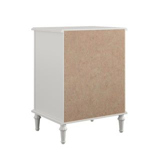 Rowan Valley Arden 1 Drawer White Kids' Nightstand - White