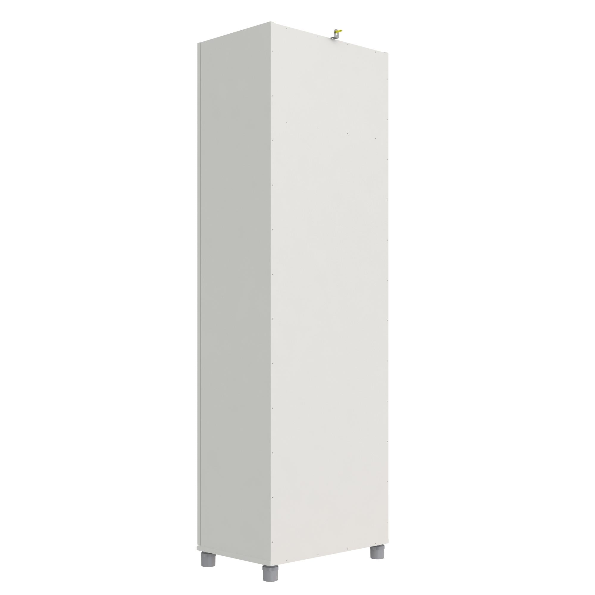 Systembuild Evolution Lory 24" Utility Storage Cabinet - White