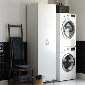 Systembuild Evolution Lory 24" Utility Storage Cabinet - White