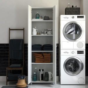 Systembuild Evolution Lory 24" Utility Storage Cabinet - White