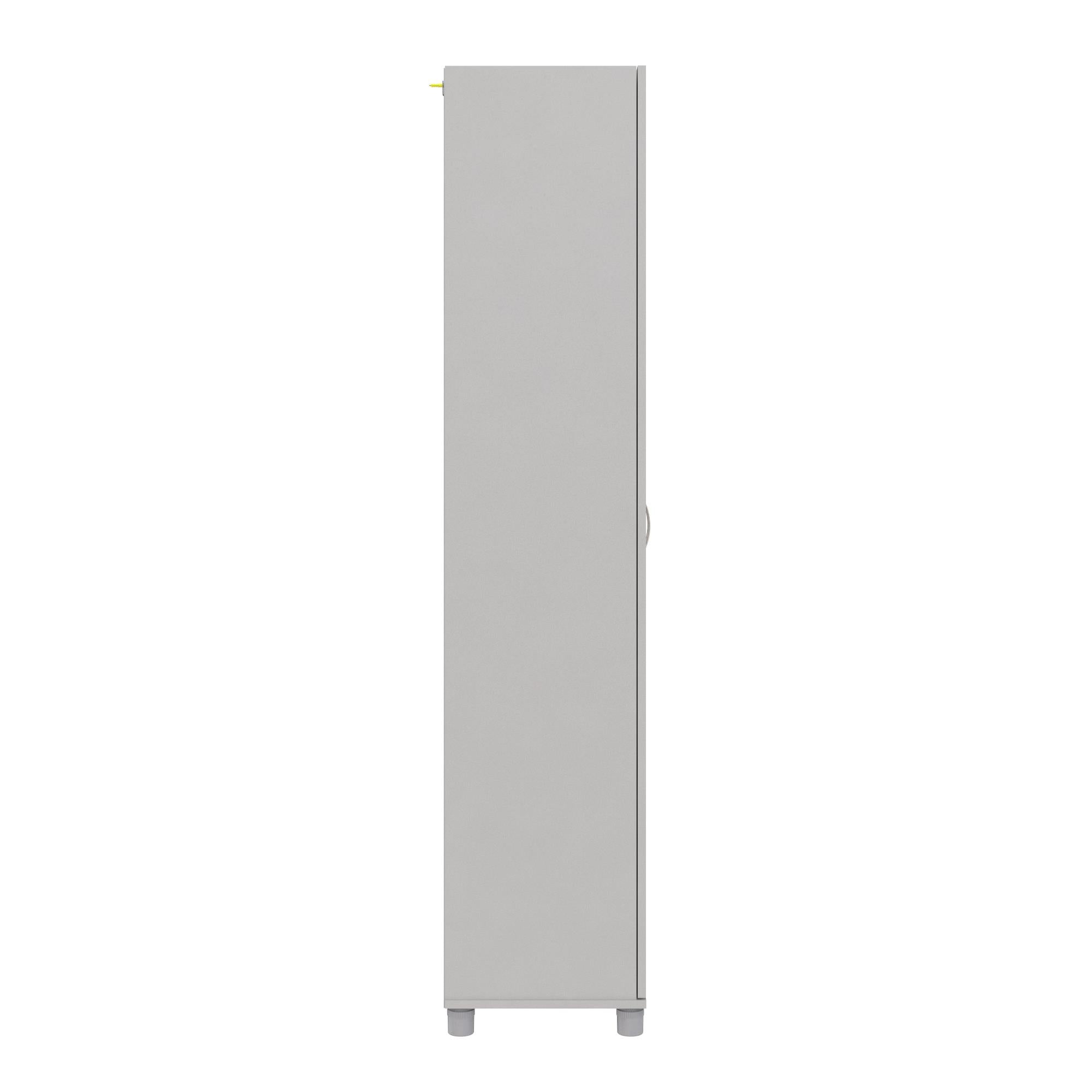 Systembuild Evolution Lory 24" Utility Storage Cabinet - Dove Gray