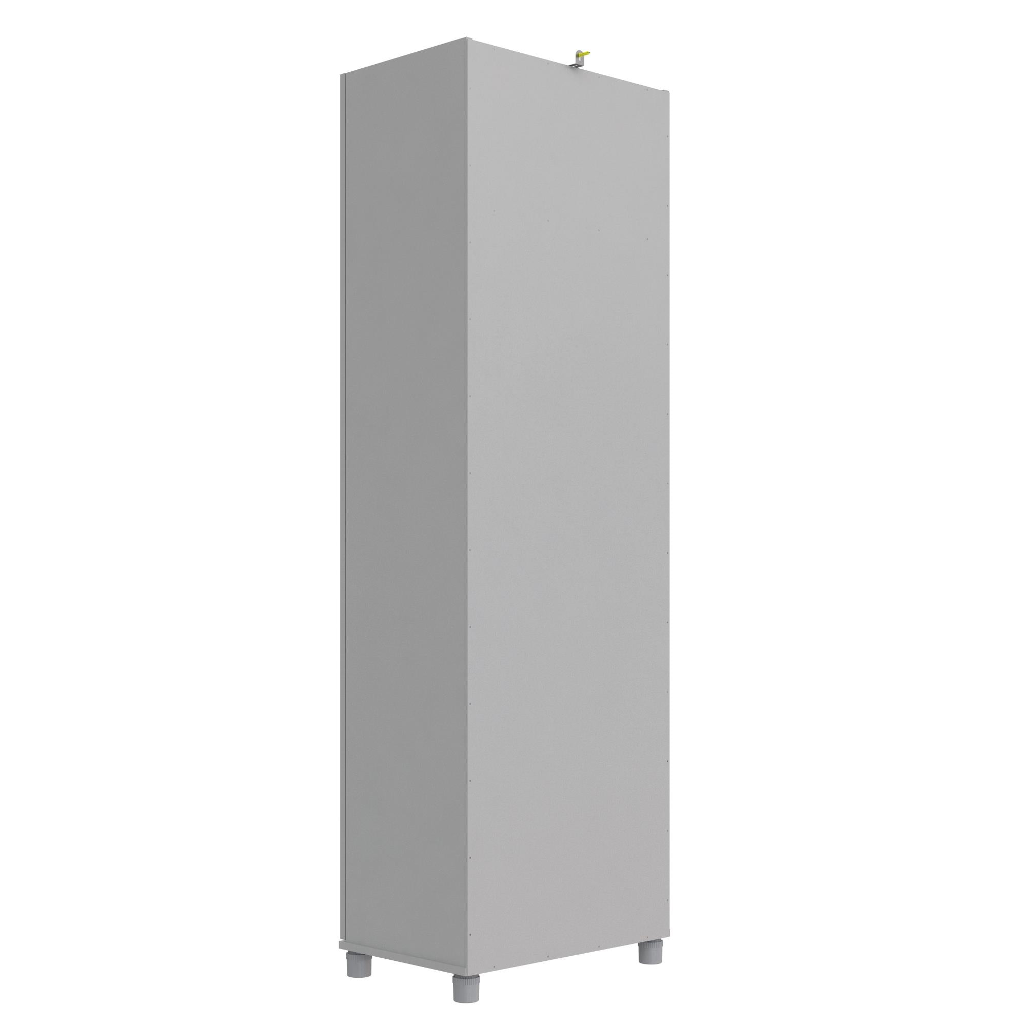 Systembuild Evolution Lory 24" Utility Storage Cabinet - Dove Gray