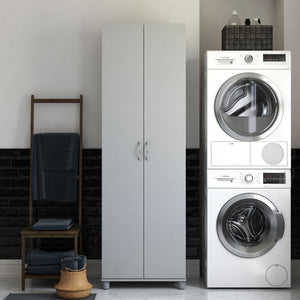 Systembuild Evolution Lory 24" Utility Storage Cabinet - Dove Gray