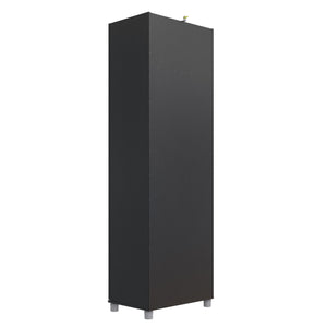 Systembuild Evolution Lory 24" Utility Storage Cabinet - Black