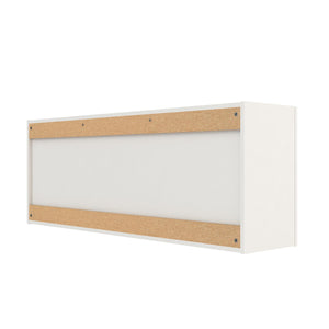 Systembuild Evolution Lory 54" Wall Cabinet - White - 3 Door