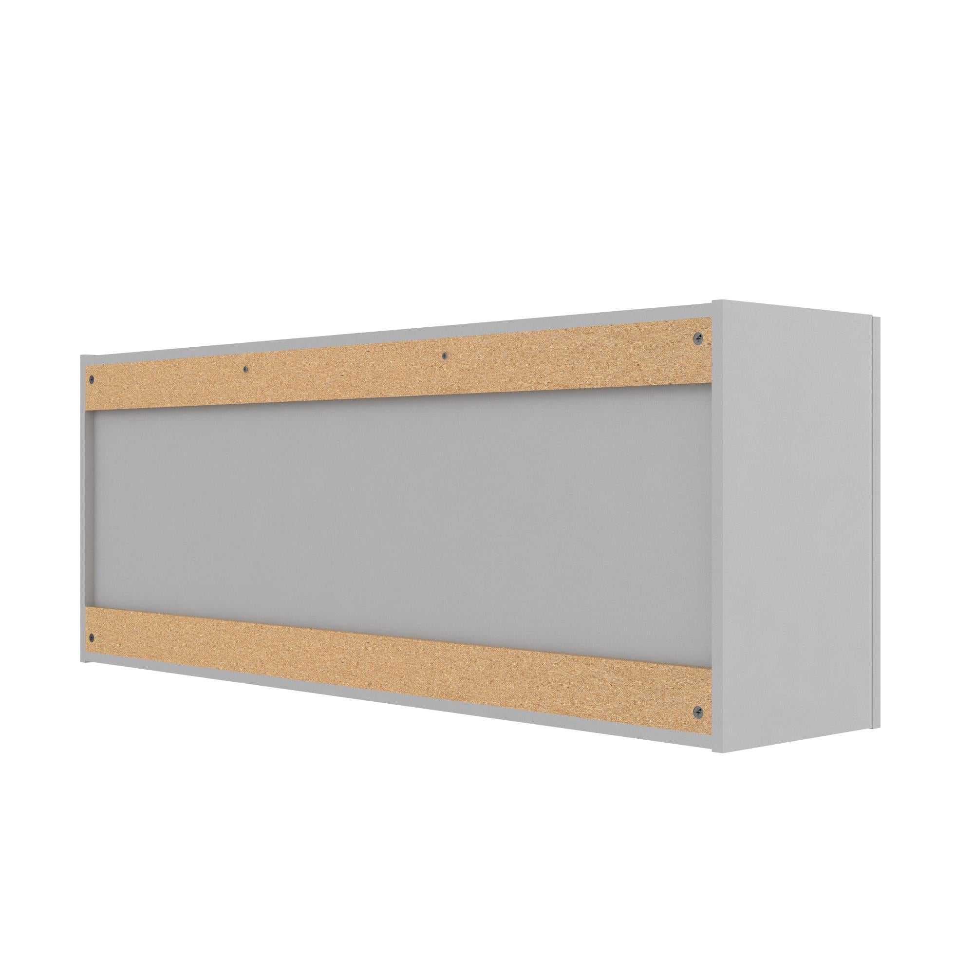 Systembuild Evolution Lory 54" Wall Cabinet - Dove Gray - 3 Door