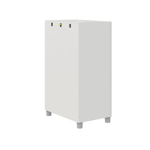 Systembuild Evolution Lory 24" 1 Drawer/2 Door Base Storage Cabinet - White