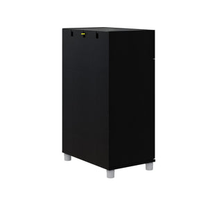 Systembuild Evolution Lory 24" 1 Drawer/2 Door Base Storage Cabinet - Black