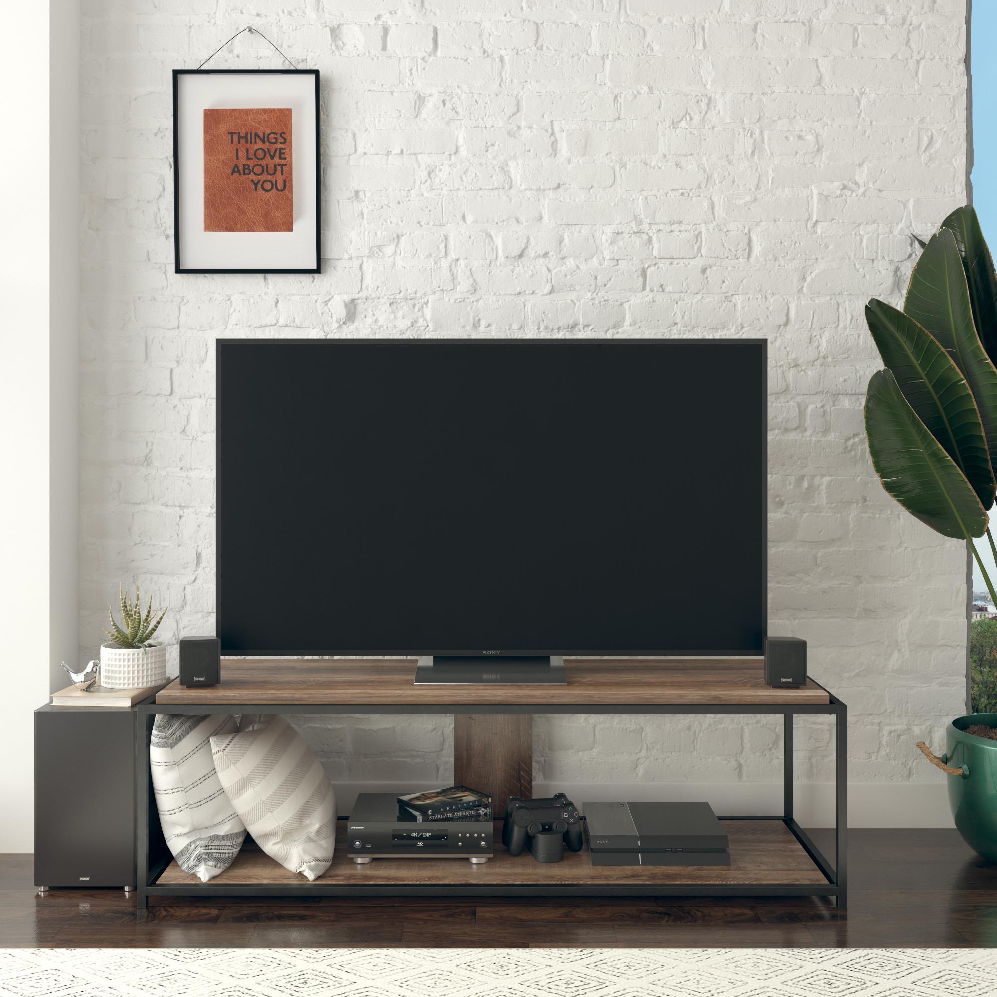 Ameriwood Home Fayette TV Stand for TVs up to 65" - Weathered Oak