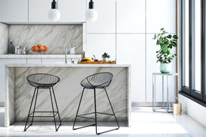 CosmoLiving Ellis Wire Counter Height Bar Stool - Black
