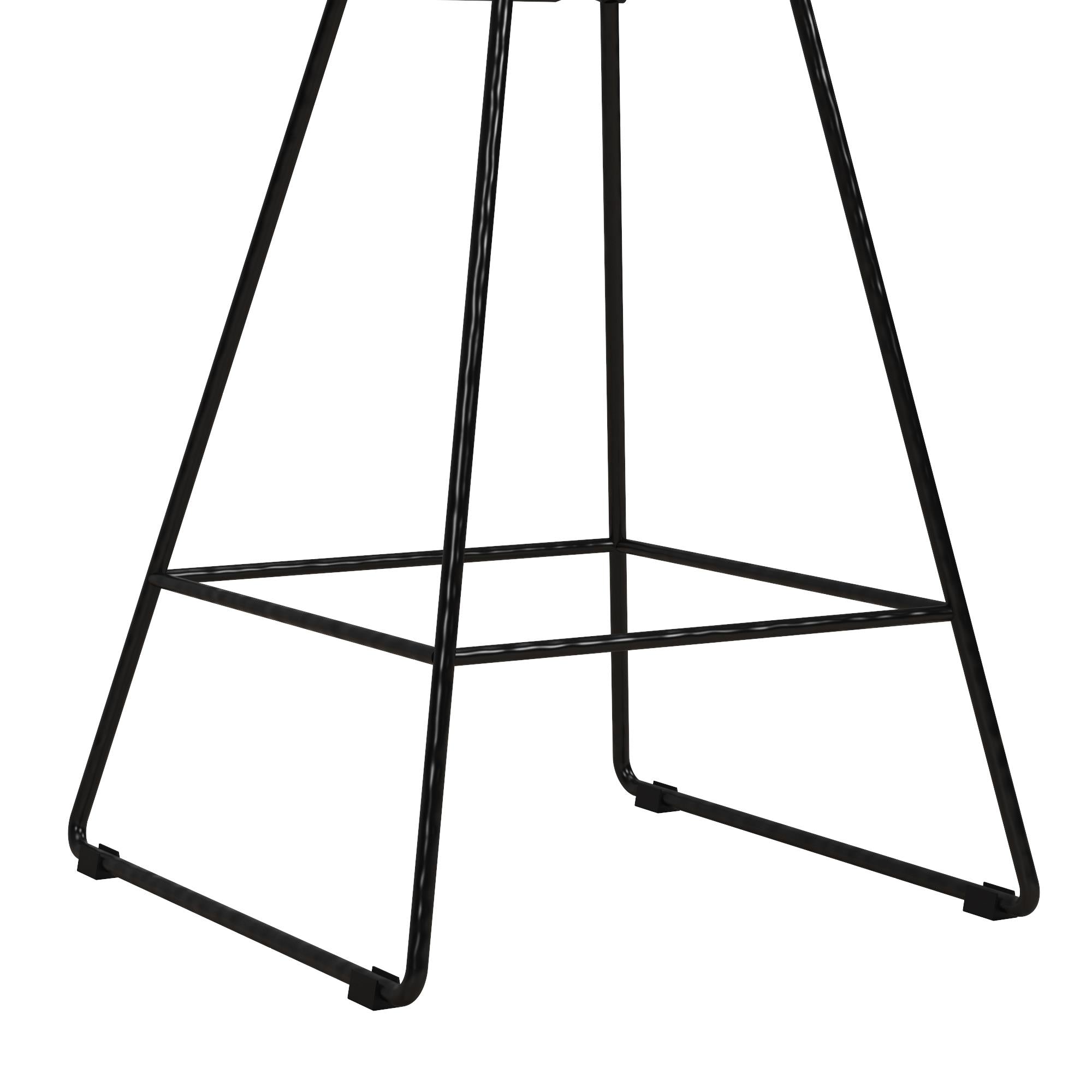 CosmoLiving Ellis Wire Counter Height Bar Stool - Black