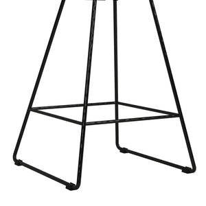 CosmoLiving Ellis Wire Counter Height Bar Stool - Black