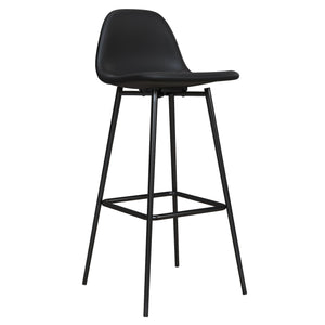 RealRooms Brandon Bar Stool - Black