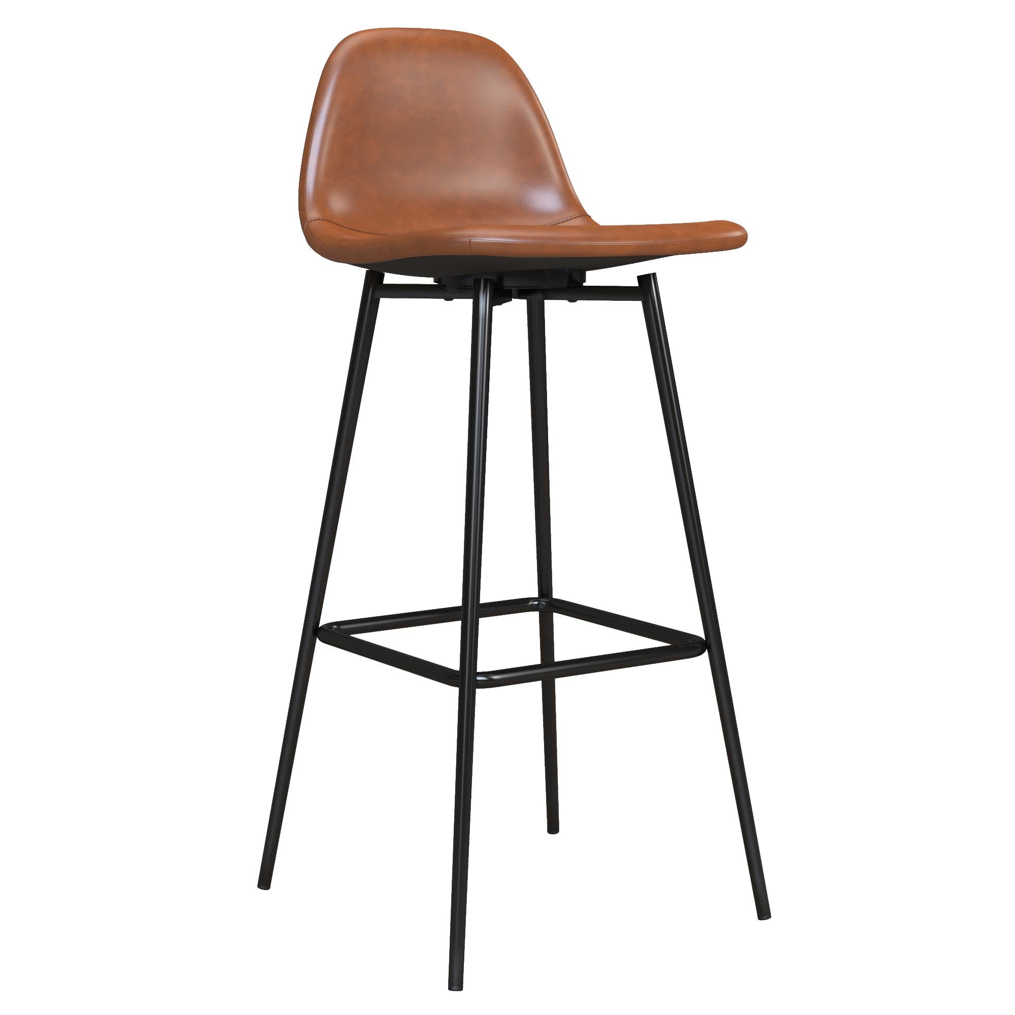 RealRooms Brandon Bar Stool - Camel