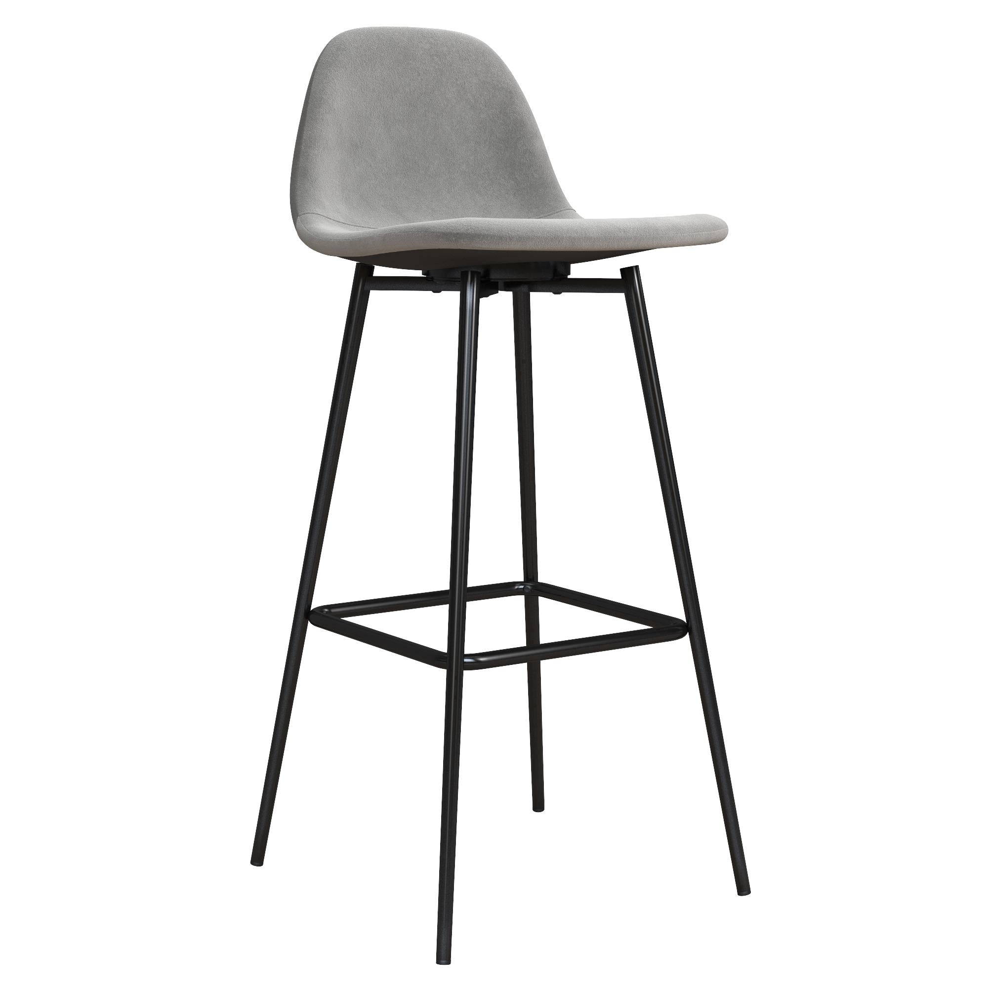 RealRooms Brandon Bar Stool - Gray
