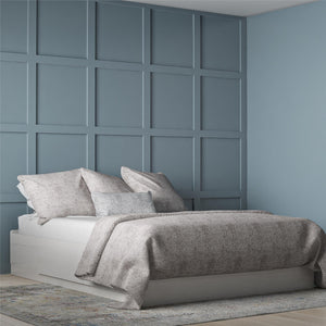 Ameriwood Home Ameriwood Home Full Platform Bed with Drawers - Ivory Oak - Full