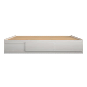 Ameriwood Home Ameriwood Home Full Platform Bed with Drawers - Ivory Oak - Full