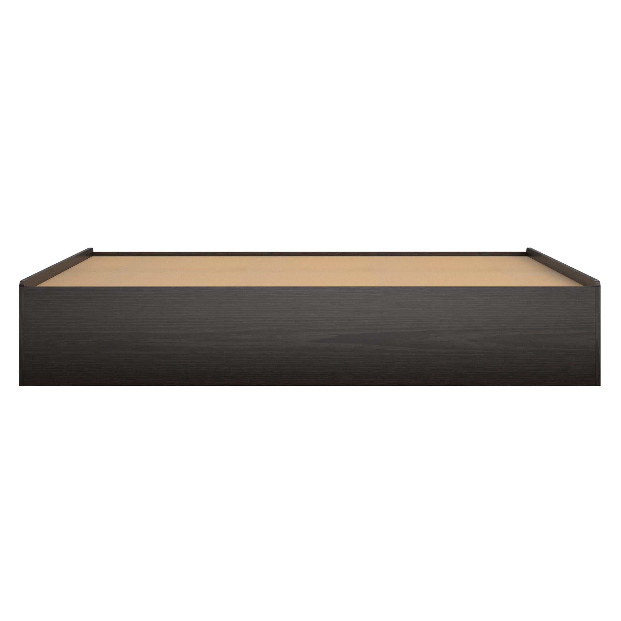 Ameriwood Home Twin Platform Bed with Drawers - Espresso - Twin