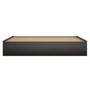 Ameriwood Home Twin Platform Bed with Drawers - Espresso - Twin