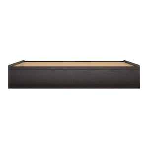 Ameriwood Home Twin Platform Bed with Drawers - Espresso - Twin