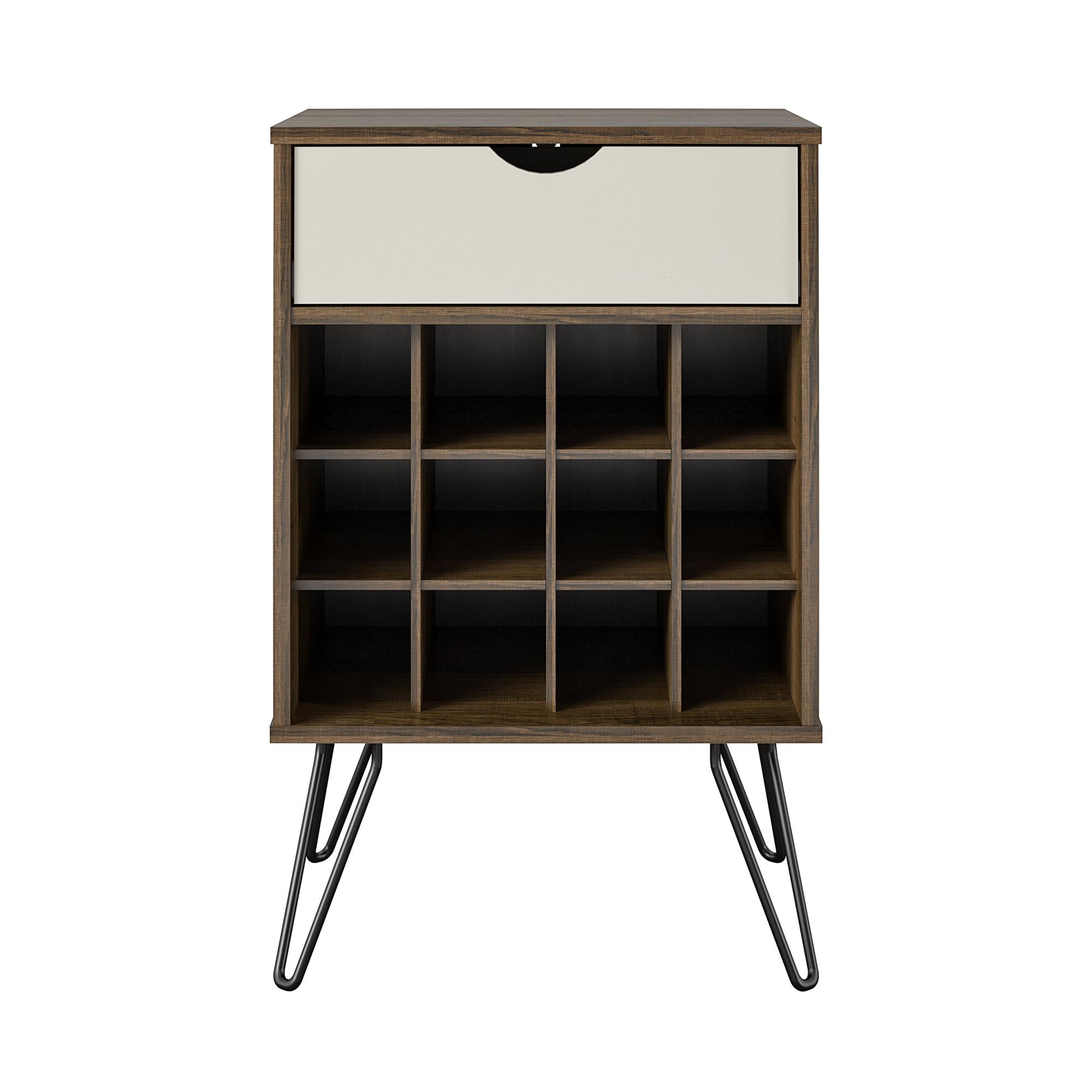 Novogratz Concord Beverage Storage Stand - Brown Oak