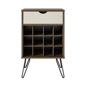 Novogratz Concord Beverage Storage Stand - Brown Oak
