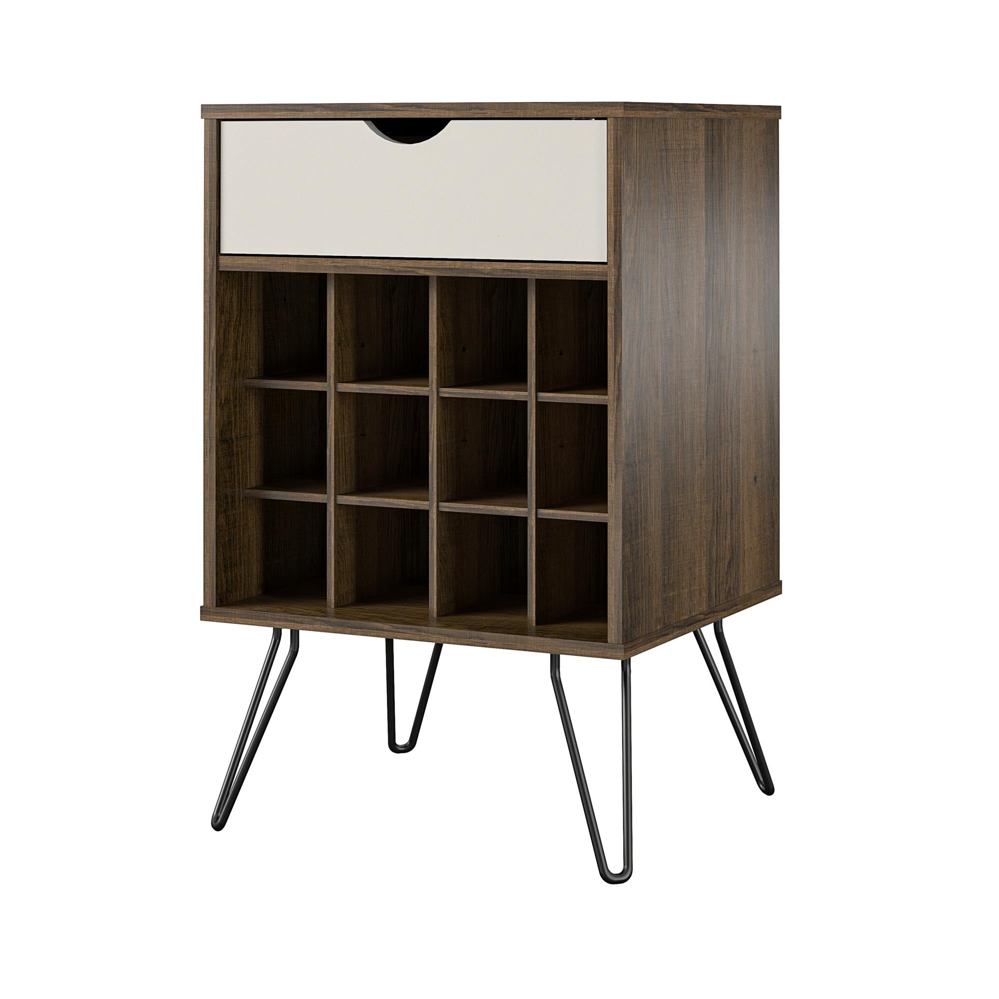 Novogratz Concord Beverage Storage Stand - Brown Oak