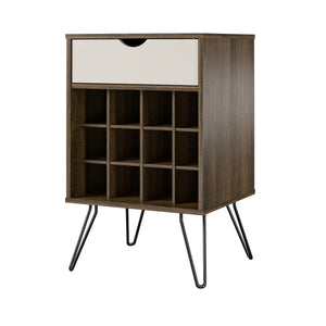 Novogratz Concord Beverage Storage Stand - Brown Oak