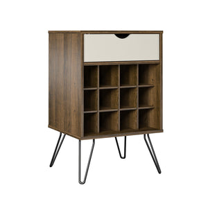 Novogratz Concord Beverage Storage Stand - Brown Oak