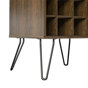 Novogratz Concord Beverage Storage Stand - Brown Oak
