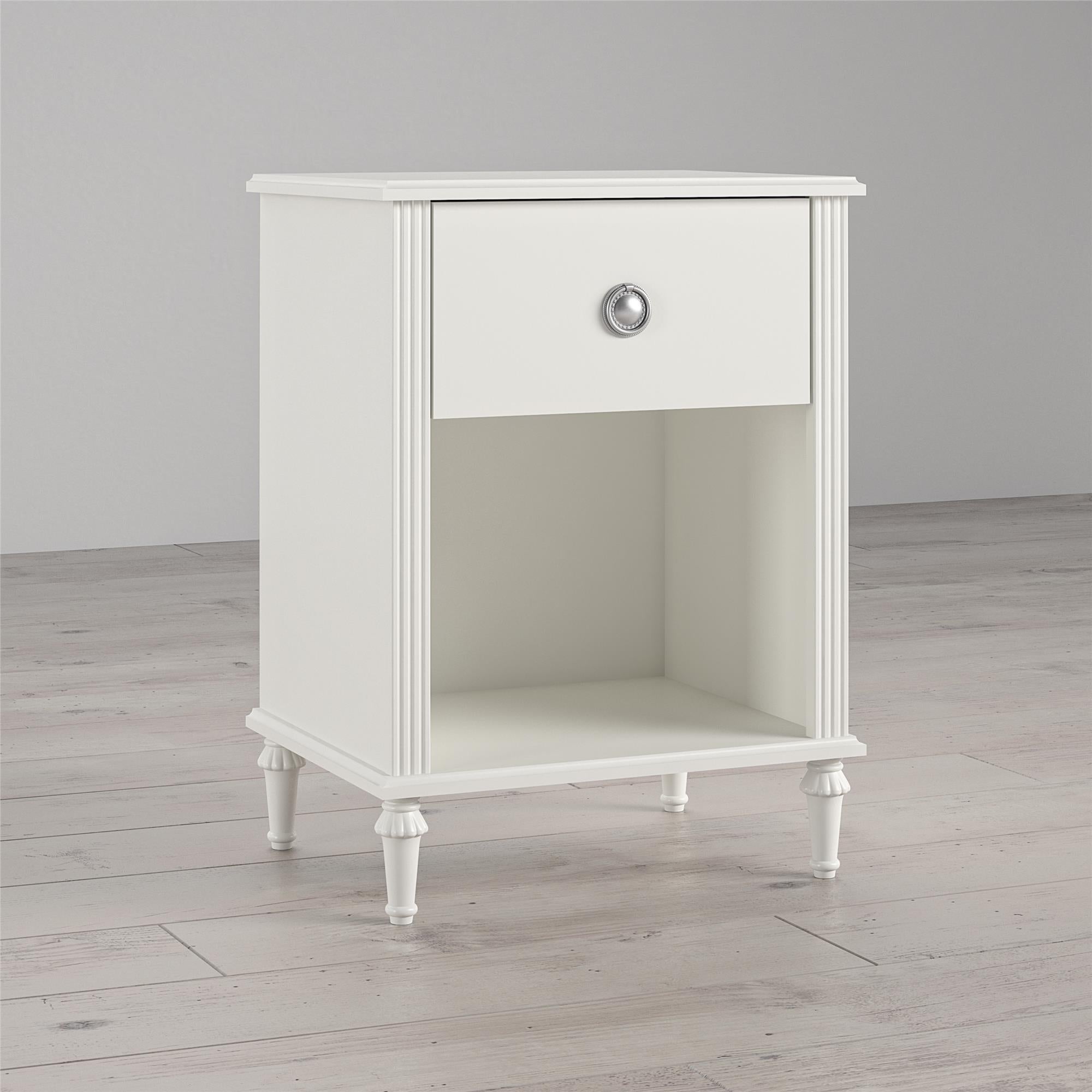 Rowan Valley Arden 1 Drawer White Kids' Nightstand - White