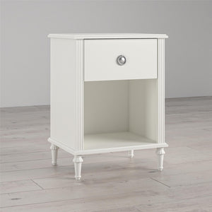 Rowan Valley Arden 1 Drawer White Kids' Nightstand - White