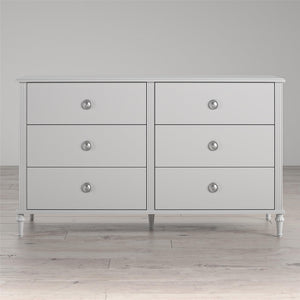 Rowan Valley Arden 6 Drawer Grey Kids' Dresser - Dove Gray