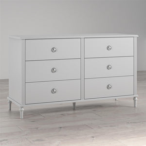 Rowan Valley Arden 6 Drawer Grey Kids' Dresser - Dove Gray