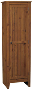 Ameriwood Home Milford Single Door Storage Pantry Cabinet - Old Village Pine