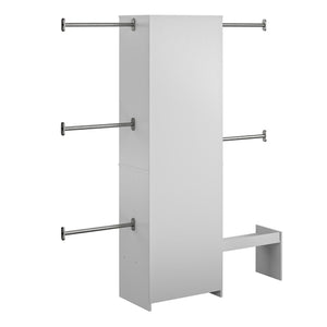 Max & Finn Grow with Me Adjustable Closet Organizer - Dove Gray