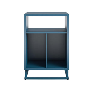 Novogratz Regal Turntable Stand / End Table - Blue