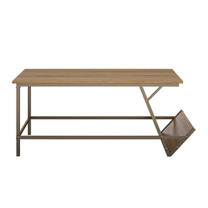 Novogratz Regal Coffee Table - Walnut