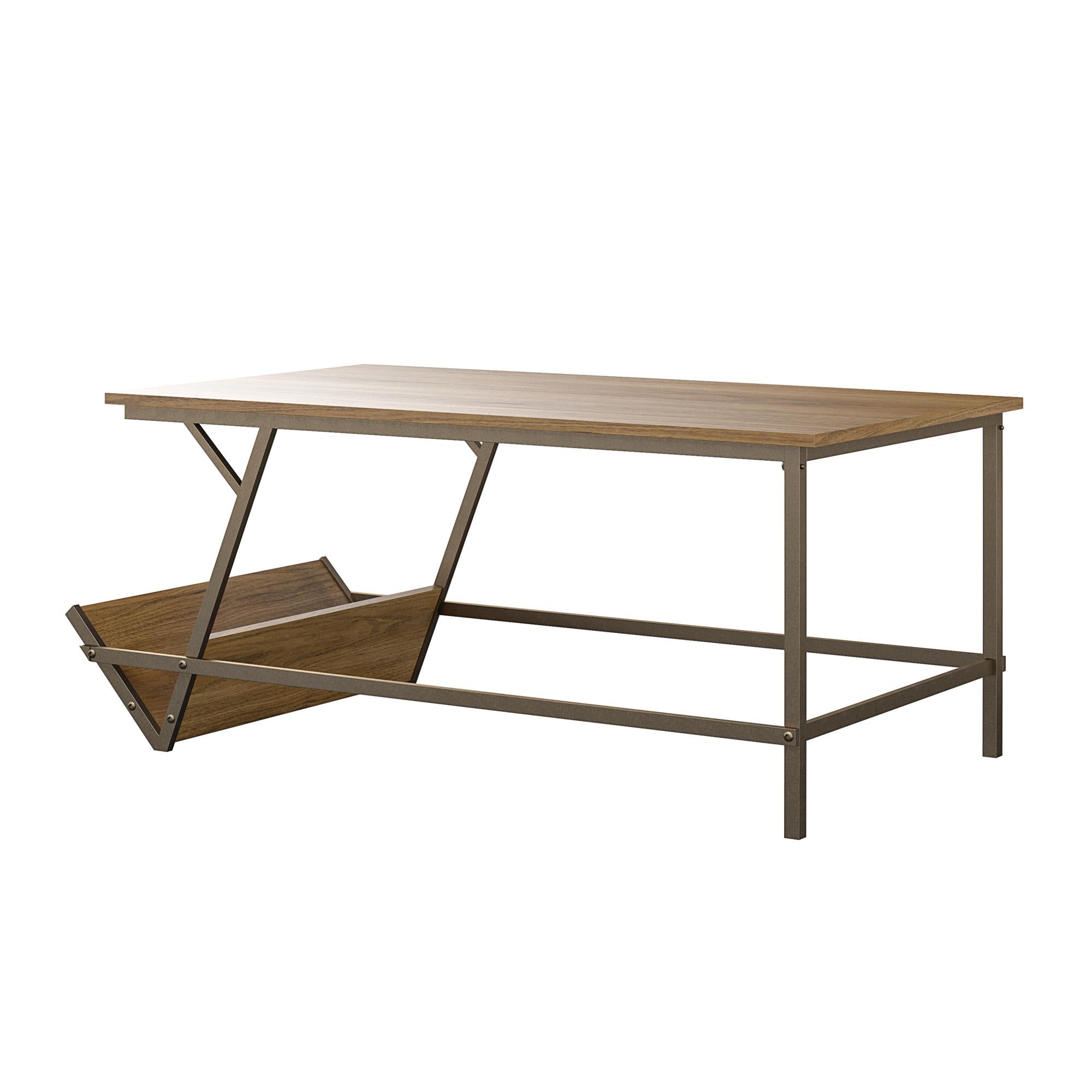 Novogratz Regal Coffee Table - Walnut