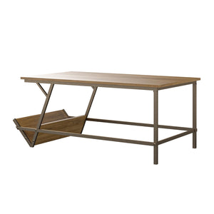 Novogratz Regal Coffee Table - Walnut