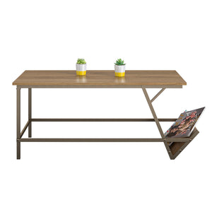 Novogratz Regal Coffee Table - Walnut