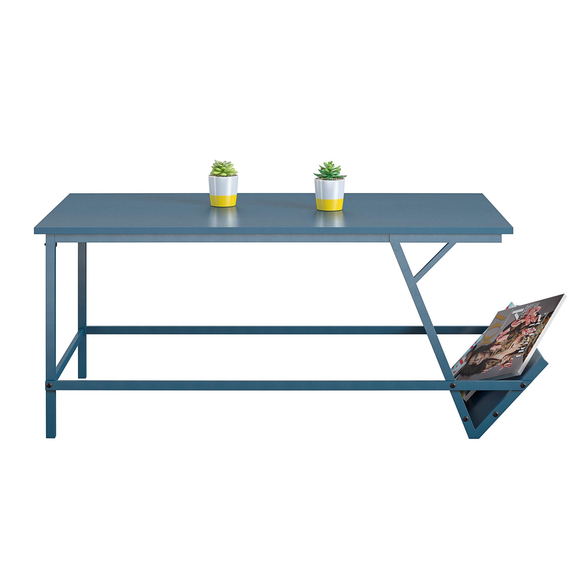 Novogratz Regal Coffee Table - Blue