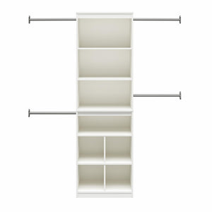 Systembuild Evolution Closet Storage System - White